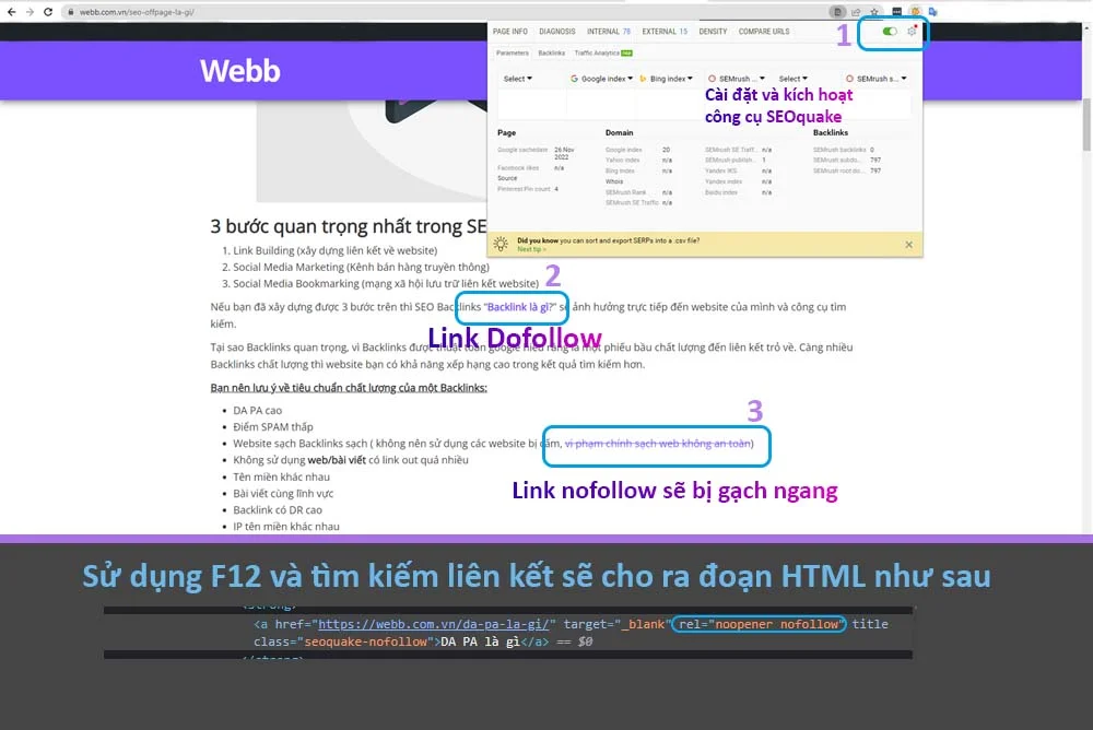 Làm cách nào nhận biết được Nofollow và Dofollow Làm cách nào nhận biết được Nofollow và Dofollow
