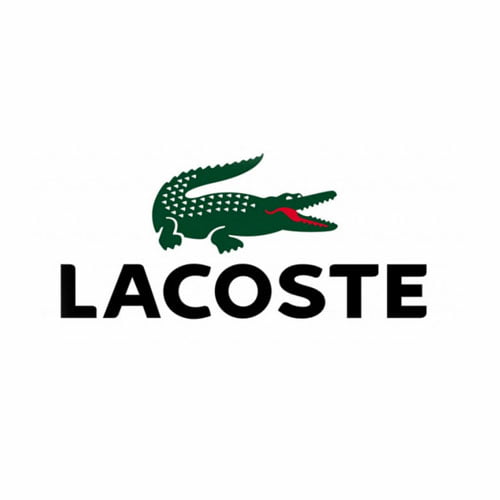 Logo xếp chồng Lacoste